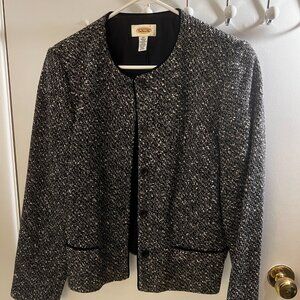 Black and White Talbots Blazer
